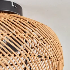 Plafonnier 30 cm Brandala Noir, 2 lumières