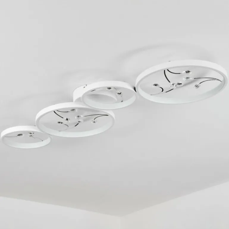 Plafonnier Fombillou LED Blanc, 1 lumière