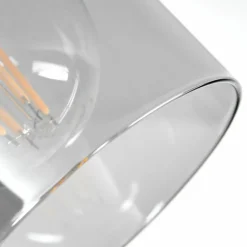 Plafonnier Hunouri Noir, 3 lumières