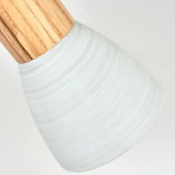 Plafonnier Icalma Écru, Nickel mat, 4 lumières