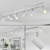 Plafonnier Javel Chrome, Blanc, 6 lumières