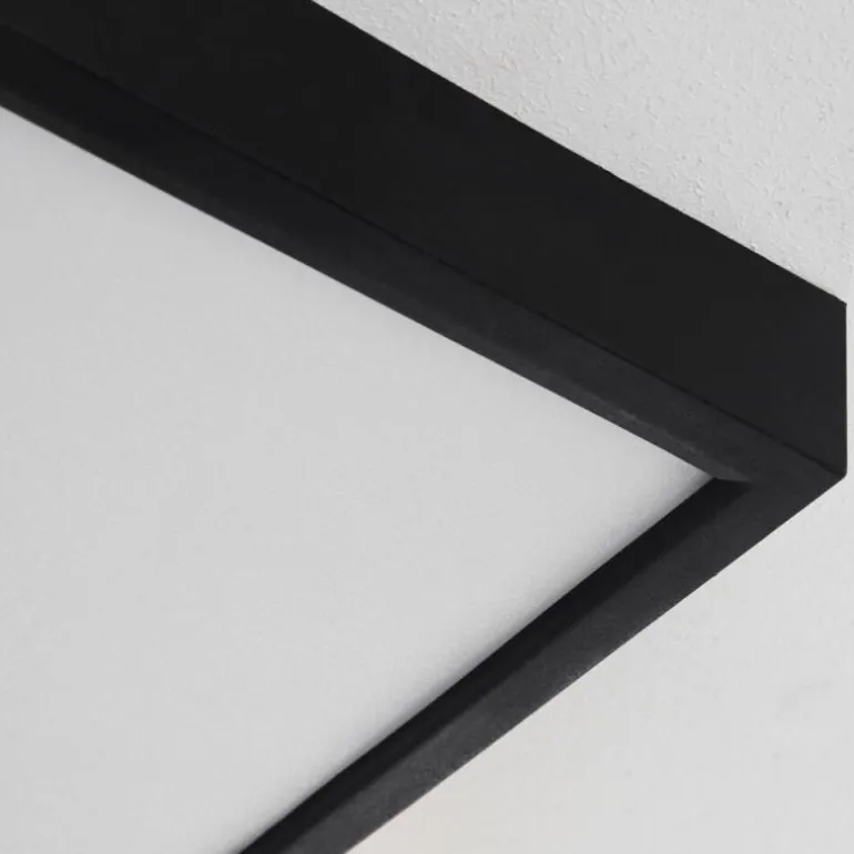 Plafonnier Pontchardon LED Écru, Noir, 1 lumière