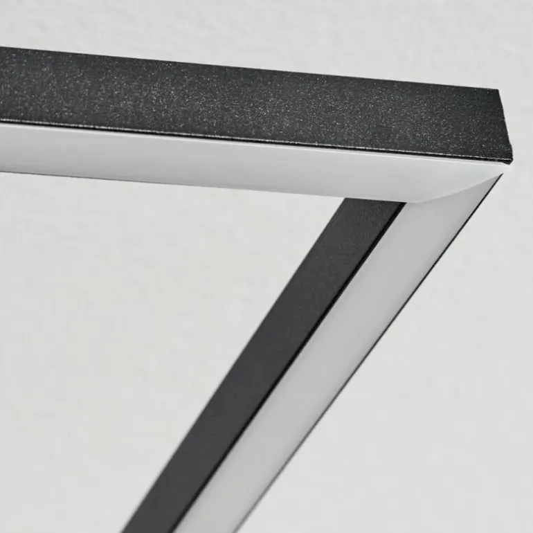 Plafonnier Ramilos LED Écru, Noir, 1 lumière