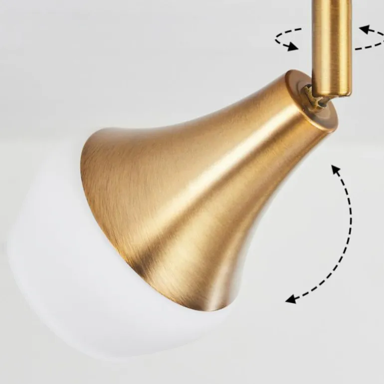 Plafonnier Venizy Vieux laiton, 1 lumière