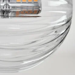 Plafonnier - Verre 10 cm Chehalis Clair, 8 lumières