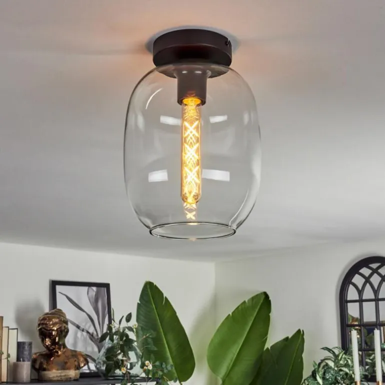 Plafonnier - Verre Apedo Clair, 1 lumière