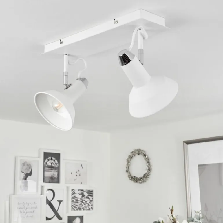 Plafonnier Vouzy Blanc, 2 lumières