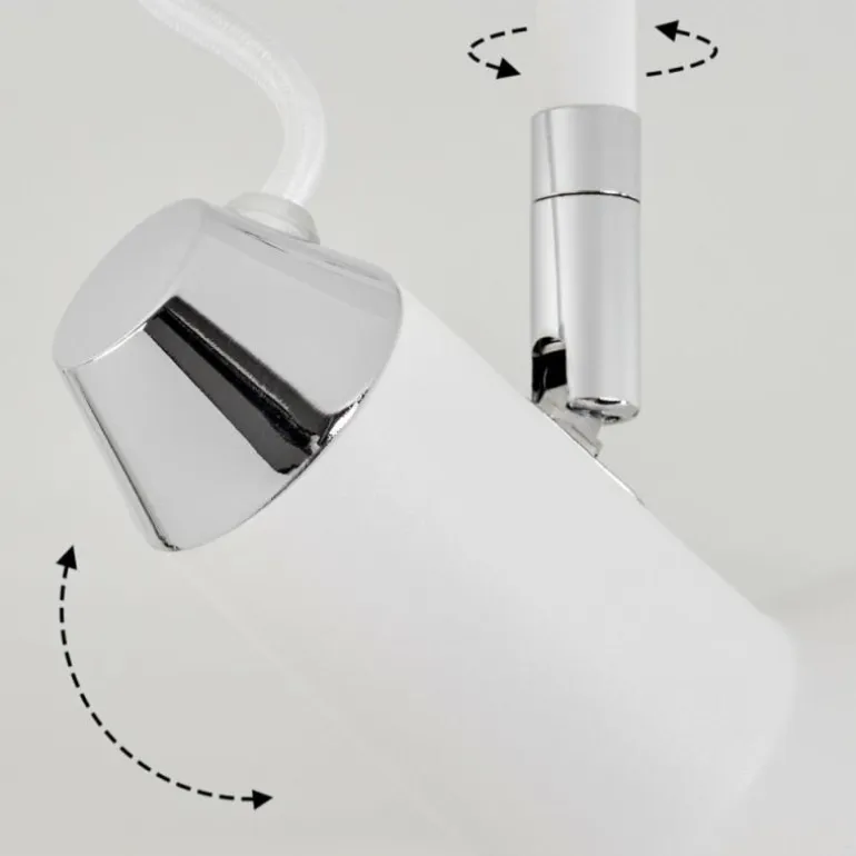 Plafonnier Vouzy Blanc, 2 lumières