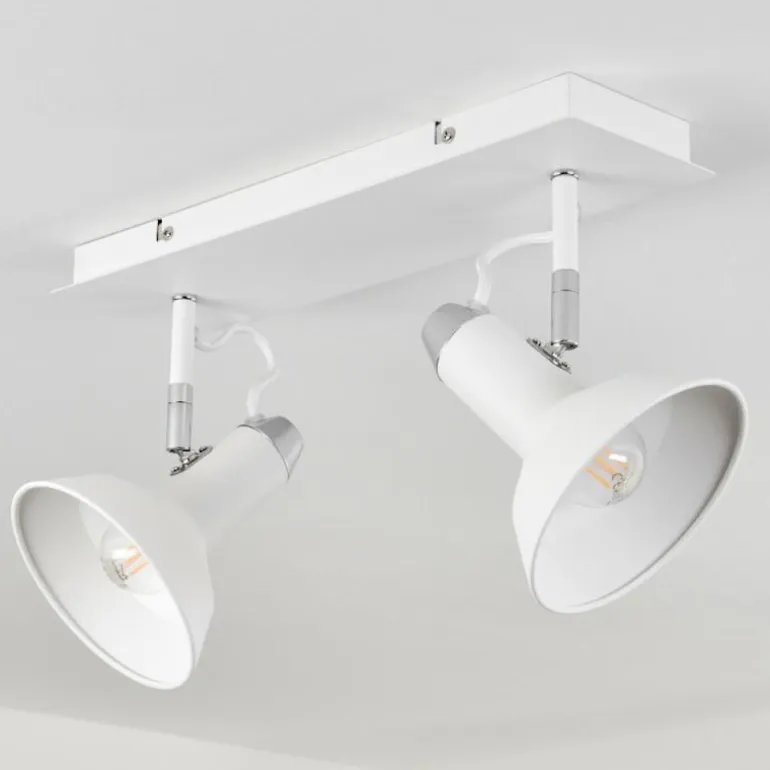 Plafonnier Vouzy Blanc, 2 lumières