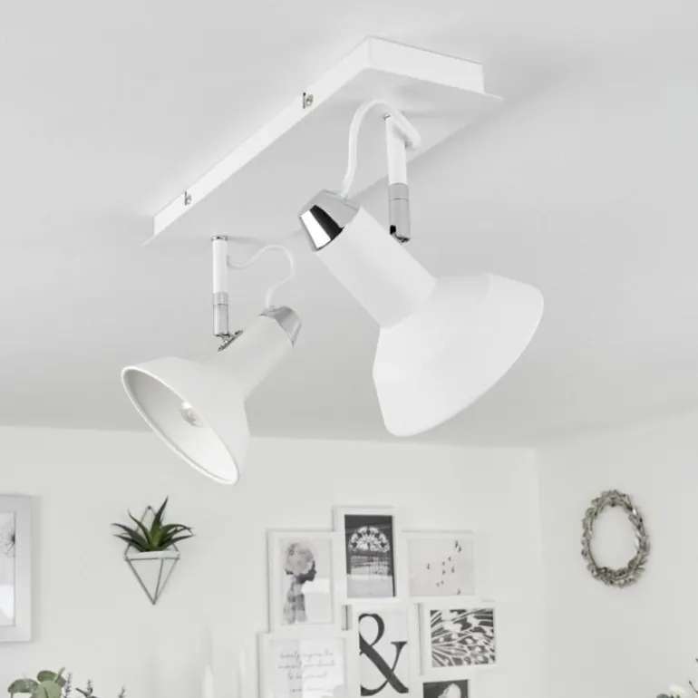 Plafonnier Vouzy Blanc, 2 lumières