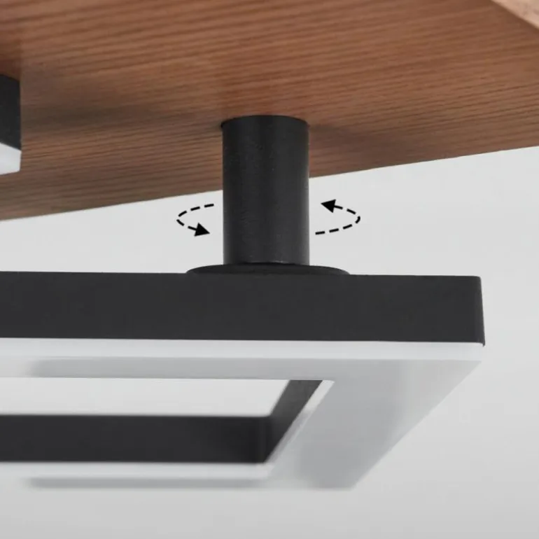 Plafonnier Walschbronn LED Écru, 1 lumière