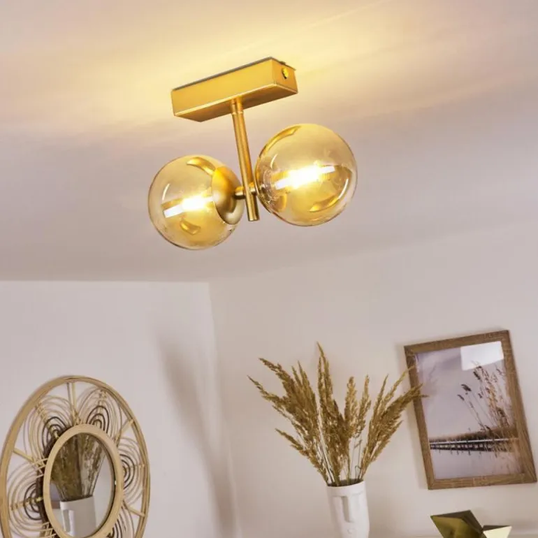 Plafonnier Alden Laiton, 2 lumières