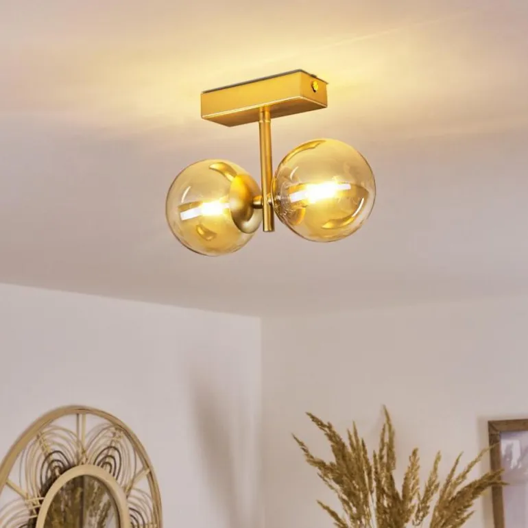 Plafonnier Alden Laiton, 2 lumières