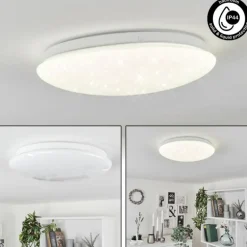 Plafonnier Antigo Blanc, 1 lumière