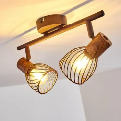 Plafonnier Arjen Rouille, 2 lumières