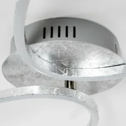 Plafonnier Askim LED Argenté, 1 lumière