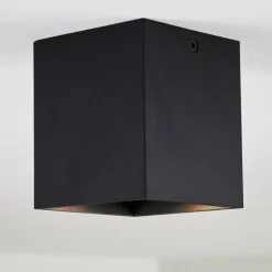 Plafonnier Awuna Noir, 1 lumière