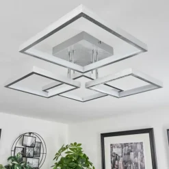 Plafonnier Bacolod LED Aluminium, 1 lumière