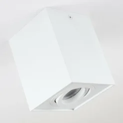 Plafonnier Baishan Blanc, 1 lumière