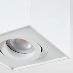 Plafonnier Baishan Blanc, 1 lumière
