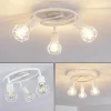 Plafonnier Baripada Blanc, 3 lumières