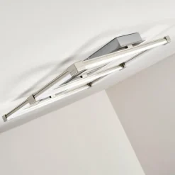Plafonnier Beken LED Acier brossé, 1 lumière