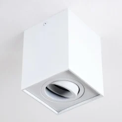 Plafonnier Betsie Blanc, 1 lumière