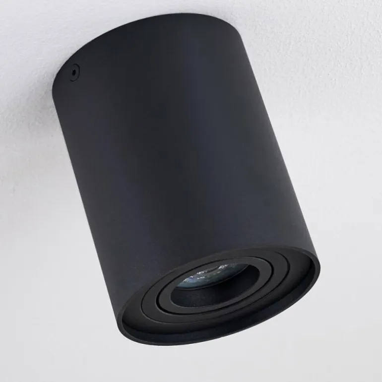 Plafonnier Betsie Noir, 1 lumière