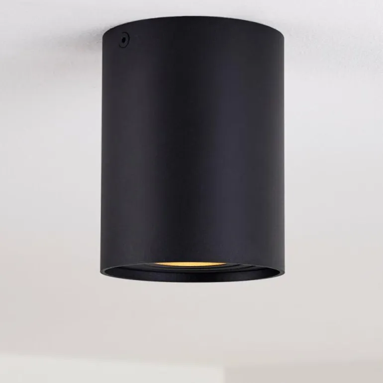 Plafonnier Betsie Noir, 1 lumière