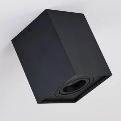 Plafonnier Betsie Noir, 1 lumière
