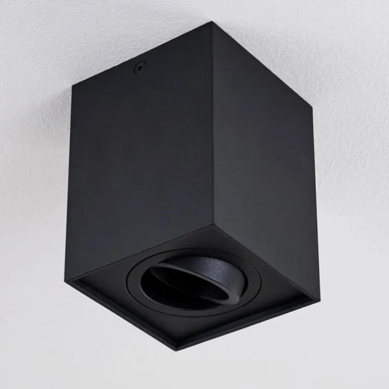 Plafonnier Betsie Noir, 1 lumière