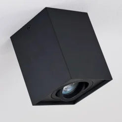 Plafonnier Betsie Noir, 1 lumière