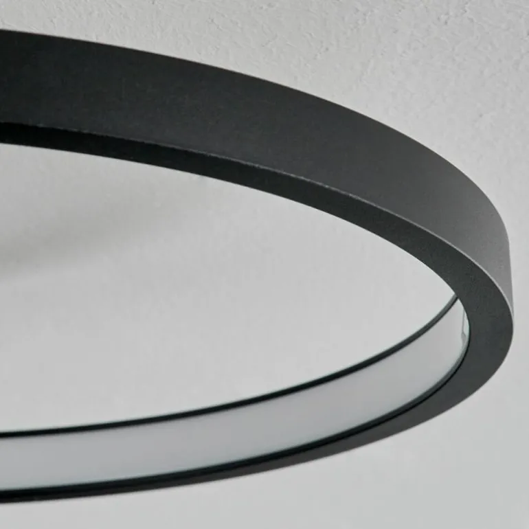 Plafonnier Bina LED Blanc, 1 lumière, Télécommandes