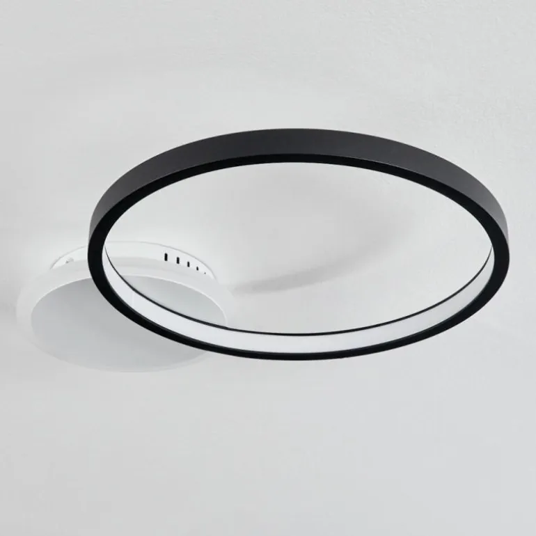 Plafonnier Bina LED Blanc, 1 lumière, Télécommandes