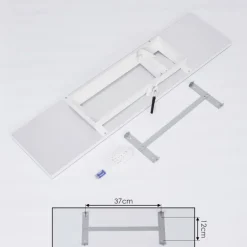 Plafonnier Buenaventura LED Blanc, 1 lumière, Télécommandes, Changeur de couleurs