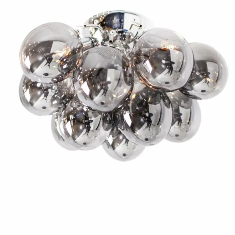 Plafonnier By Rydens Gross Gris, 3 lumières