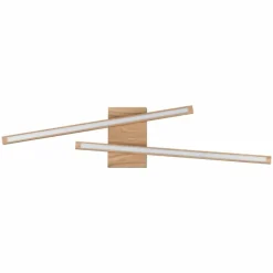 Plafonnier Cajas LED Écru, 2 lumières