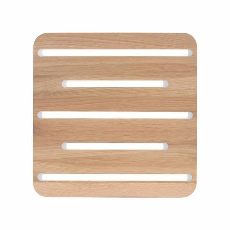 Plafonnier Cajas LED Écru, 5 lumières