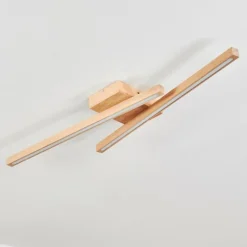 Plafonnier Cajas LED Écru, 2 lumières