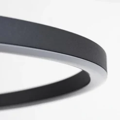 Plafonnier Carcano LED Noir, 1 lumière