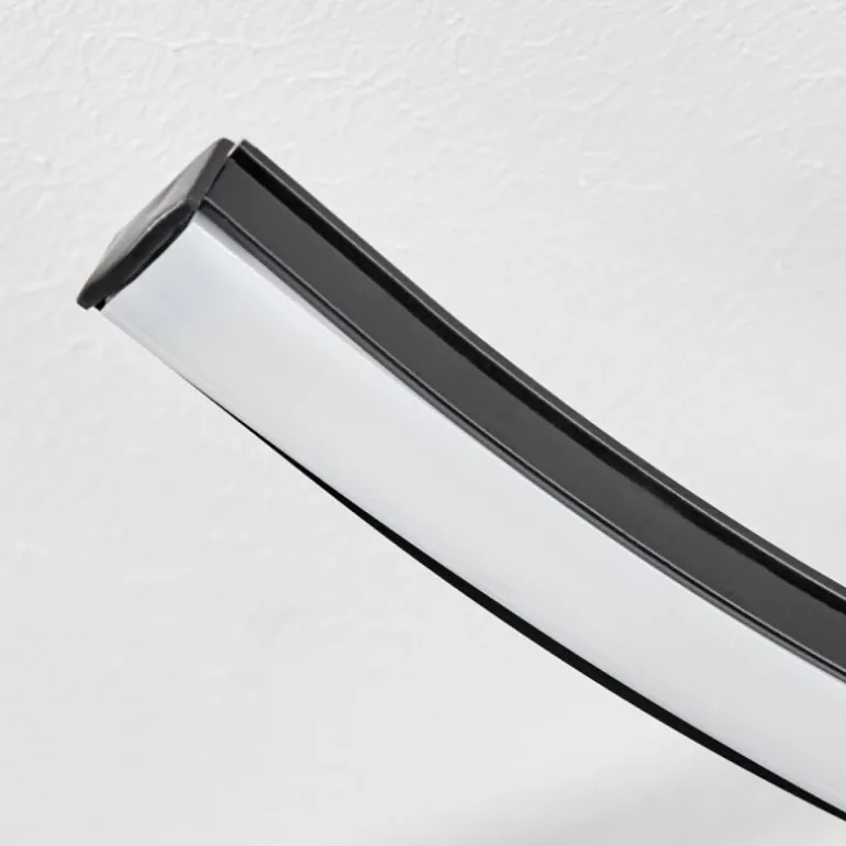 Plafonnier Casais LED Noir, 4 lumières