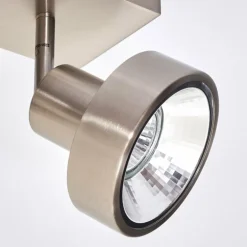 Plafonnier Chagres Nickel mat, 3 lumières