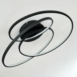 Plafonnier Chute LED Noir, 1 lumière