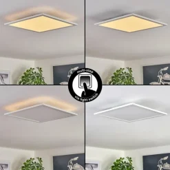 Plafonnier 40cm Valmanya LED Blanc, 1 lumière