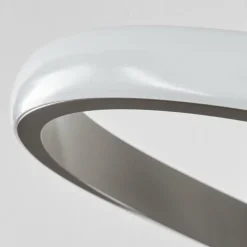 Plafonnier Cochato LED Nickel mat, 1 lumière