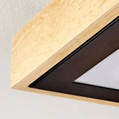 Plafonnier Corinto LED Écru, Noir, 1 lumière