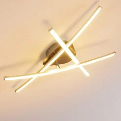 Plafonnier Deneb LED Nickel mat, 3 lumières