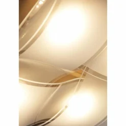 Plafonnier Eglo GUADIANO LED Nickel mat, 4 lumières
