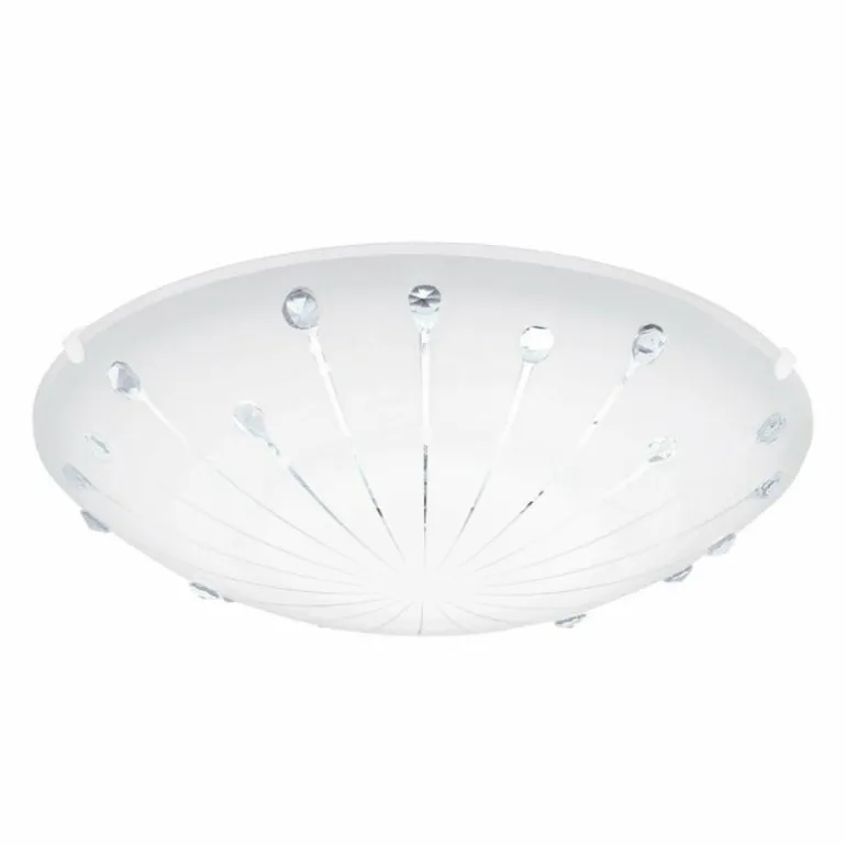 Plafonnier Eglo MARGITTA 1 LED Blanc, 1 lumière