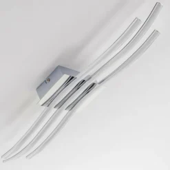 Plafonnier Eglo Roncade LED Chrome, 3 lumières